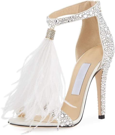 replica jimmy choo feather shoes|are jimmy choo heels real.